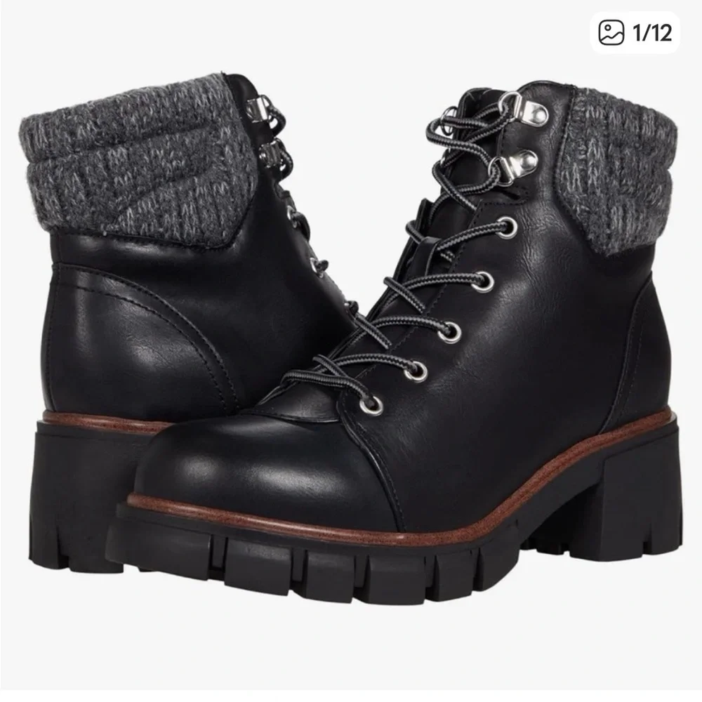 MIA Black Combat Boot Size 9 - Picture 1 of 10